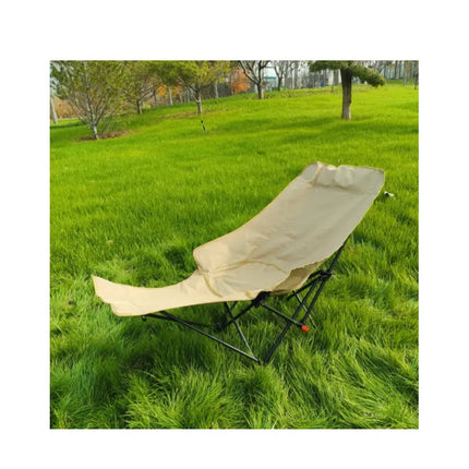 Folding Camping & Beach Chair with Footrest and Carrying Case
