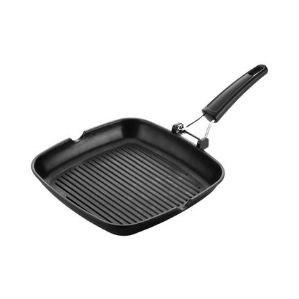 Tescoma Grilling pan PREMIUM 28×28 cm | Solid cast | Non-stick Coating | Dishwasher Safe