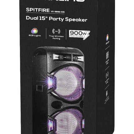 Volkano Spitfire Series Dual 15’’ party speaker