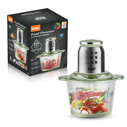 RAF Food Processor | 300W | 3L Capacity | Good Quality | Safety in use