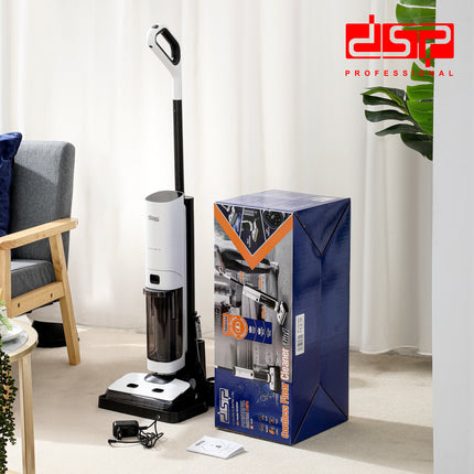 DSP 3-in-1 Cordless Floor Cleaner - Vacuum, Wash & Self-Clean