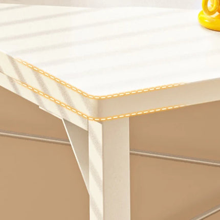 L-Shaped Corner Desk with Storage Rack - Maximize Your Home Office