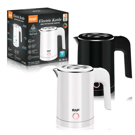 RAF Electric Kettle 600W | 1L Capacity | 360 Swivel Base