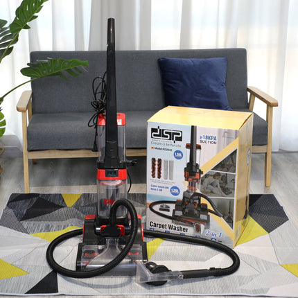 DSP 3-in-1 Carpet Washer 800W with Built-in Heater & Dual Rollers