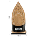 RAF Electric Steam Iron | 2600W | Vertical Steaming | Gold Ceramic bottom |  Thermostat Controlled