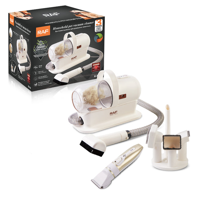 RAF Houshold Pet Vacuum Cleaner | 400W | 1.3L Capacity | Multi-Accessory Kit | Strong Suction