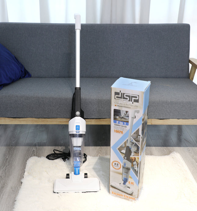 DSP 2-in-1 Vacuum Cleaner 600W with High Efficiency Filter