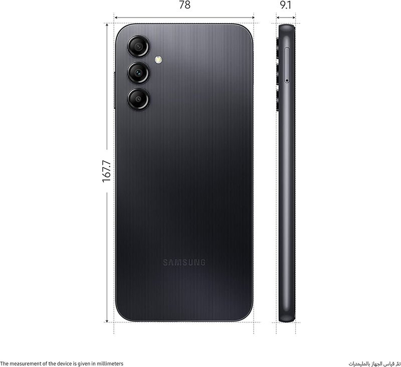 Samsung Galaxy A14 A145 Dual Sim 4GB RAM 128GB - Black EU