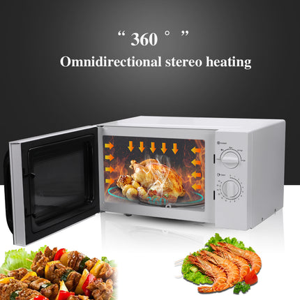 RAF Microwave Oven | 23L Large Capacity | 800W Speed Heating Power | Easy To Clean