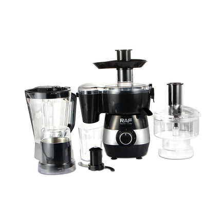 RAF 6-in-1 Food Processor | Fast Start | Strong Power | Low Noise | Easy to Clean