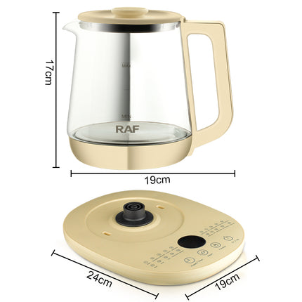 RAF Multifunctional Health Pot | 800W | 1.5L Capacity | Temperature Control |20 Major Smart Menu