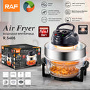 RAF Air Fryer and convectional oven 8-in-1 | 12L Large Capacity | 3500W Power | 360-Degree Cycle Heating | Multi-Purpose Machine for Low-Fat Cooking