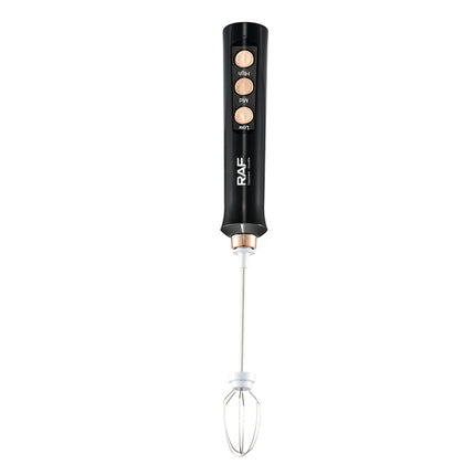 RAF Egg Whisk | 3 Speed Adjustment | low noise | easy to clean | Charging cable Android