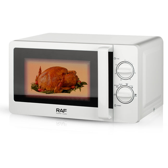 RAF microwave oven 20l | Stainless | Temperature Control | Time Control | Heating Speed