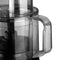 RAF 7-in-1 Food Processor R.305 - 600W, 1.5L Cooking and Mixing Cups, Multiple Blade Attachments, High-Speed Motor, Dual Gear Speed Regulation, European VDE Plug, Raw Steel Finish