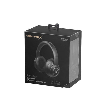 VolkanoX Quasar Series Bluetooth Headphones - Black