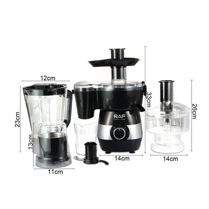 RAF 6-in-1 Food Processor | Fast Start | Strong Power | Low Noise | Easy to Clean