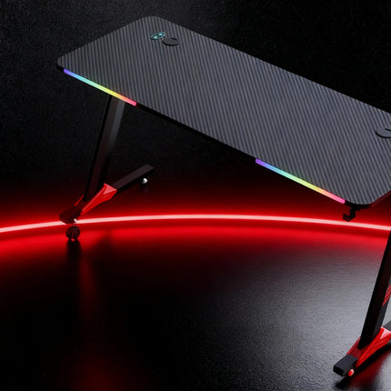 AstraGear Gaming Table RGB - Z-Shaped RGB Gaming Desk