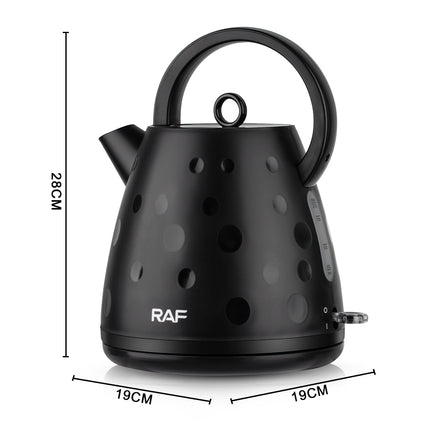 RAF Electric Kettle | 2L Large Capacity | High Quality Plastic | Led Lamp