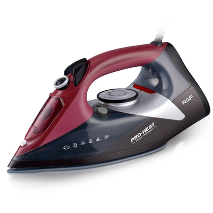 RAF Electric Steam Iron | 3000W | Vertical Steaming | Ceramic Soleplate | Water Spray | Powerfull Burst of Steam