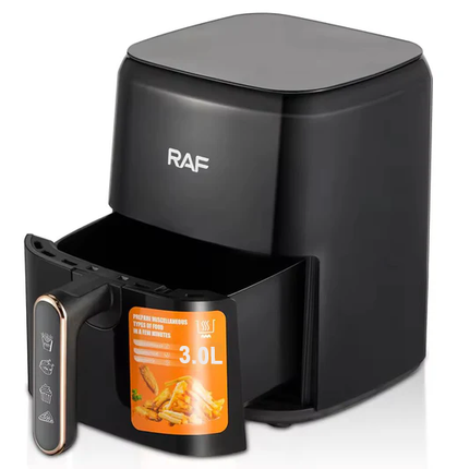 RAF Air Fryer 3L  | 1500W with Temperature Control and Multi-Purpose Functionality