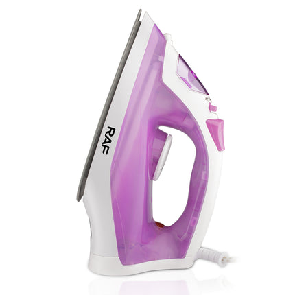 RAF Electric Steam Iron - 2200W - Water Spray - Ceramic Soleplate - Vertical Steaming