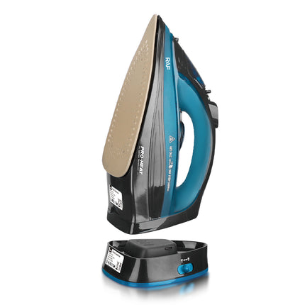 RAF Cordless Electric Iron | 2400W | Ceramic bottom plate | Ceramic Chassis | Automatic Cleaning | Anti-drop Function