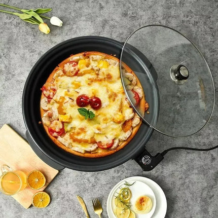 RAF Pizza Pan | 1500W | 6.0L Capacity | 2 Layers Non-Stick Coating | Temperature Control | Easy to Clean