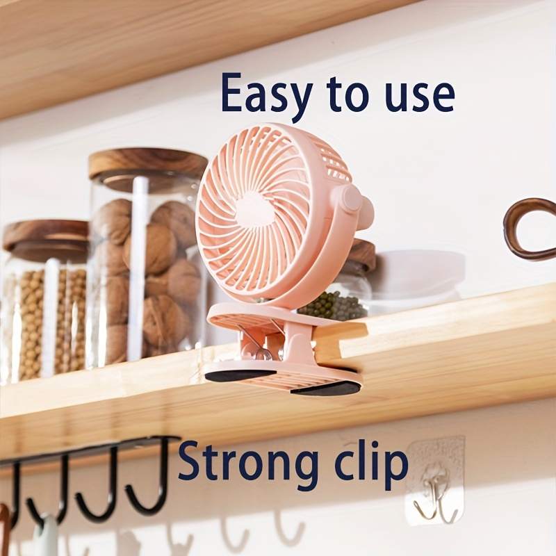 Multi-Function Clip Fan