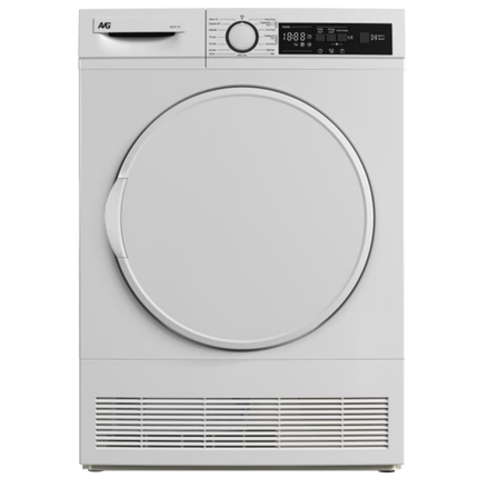 AVG Tumble Dryer 9KG General/AVG Condenser | 16 Programs, Auto Anti-Creasing, Child Lock,
