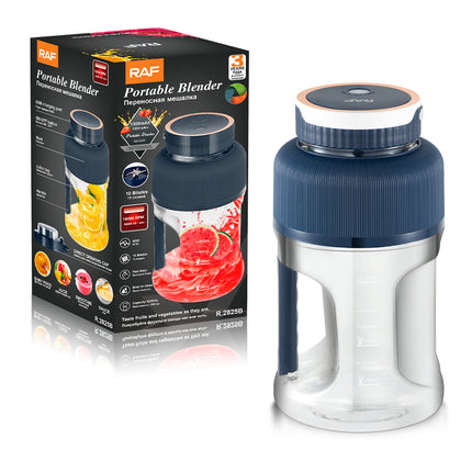 RAF Portable Blender | 1000mL Capacity | Fast Start | 10 Blades | Easy to Clean