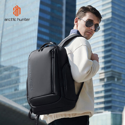 Arctic Hunter backpack Bag | 15.6-inch | Polyester Fiber | Waterproof | Multipler Storage | USB | Shoulder Strap Card Pocket | Sunglasses Hook