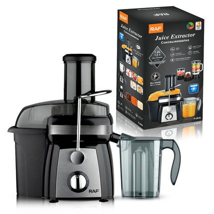 Juice Extractor 4-in-1 | 350W | low noise | Stainless Steel Tool Head | Fast Start | Easy to Clean