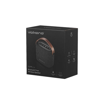 Volkano Flame Series Bluetooth Speaker - Black