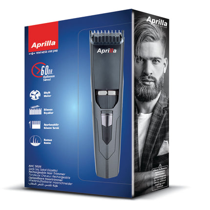 Kiwi Hair Trimmer | Wired or wireless use | 60 Minutes Operation Time | Removable and washable blades | Fast Charging