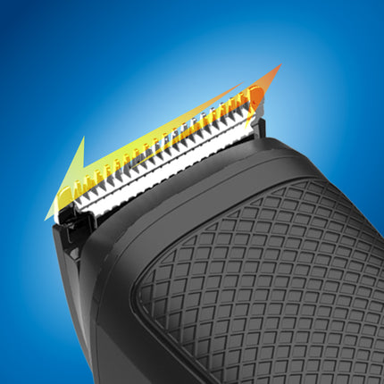 Kiwi Hair Trimmer | 4 Guide Combs | Built-in Hook Hanger | Ultra-sharp high-quality stainless