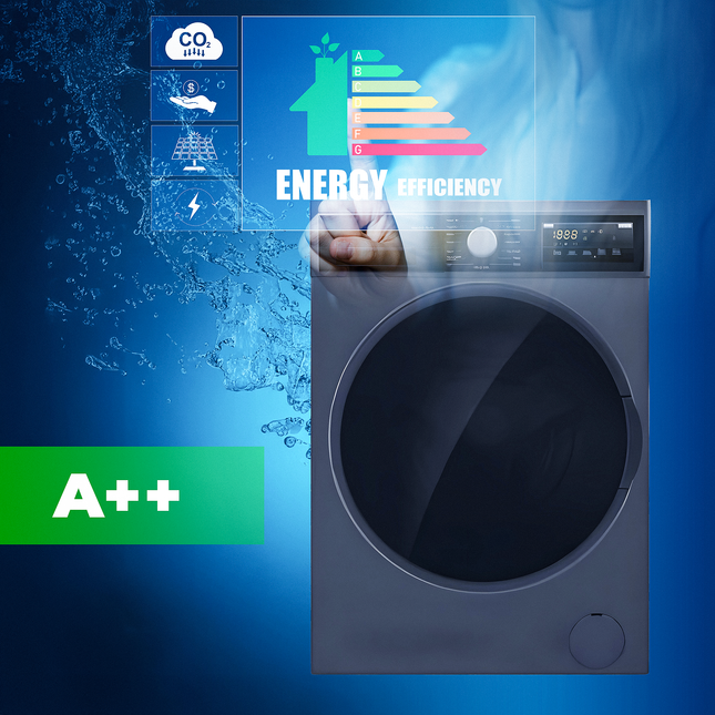 AVG 9KG Washing Machine Black Colour