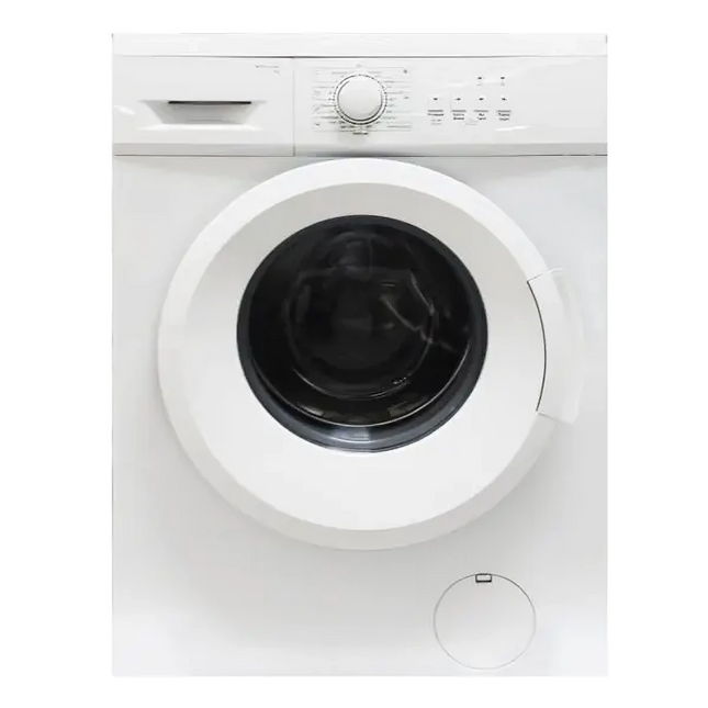 AVG Washing Machine - 7kg Capacity, 1200rpm Spin, 23 Programs, D Energy Class, White Finish