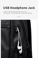 Arctic Hunter Backpack Bag 15-inch  | Waterproof | USB Headphone Jack | Multi-level Space | Large Capacity