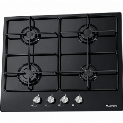 4 GAS HOB BLACK 60CM