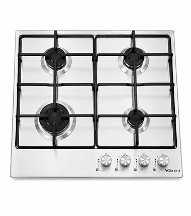 GENERAL 4GAS HOB INOX 60CM