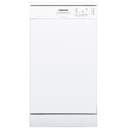 Geratek Ellmau Freestanding Dishwasher 45cm | Stainless Steel Interior | Overflow &amp; Backflow Protection |