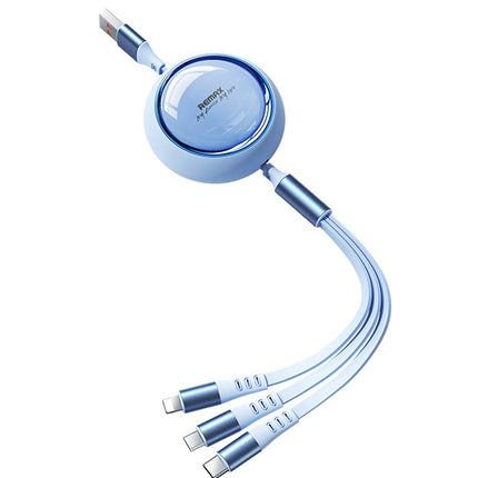 REMAX 3-in-1 Retractable | 15W | Fast Charging Cable