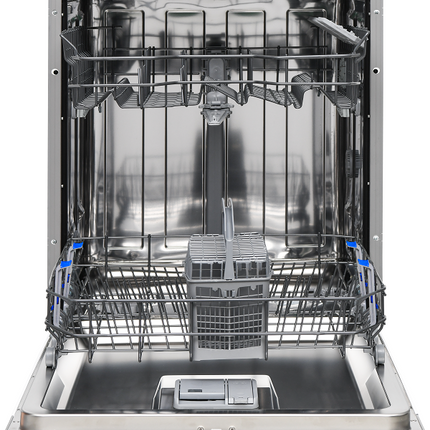 Burg Dishwasher fully integrated 60 cm | Energy Efficiency Class E | LED Display | Remaining Time Indicator