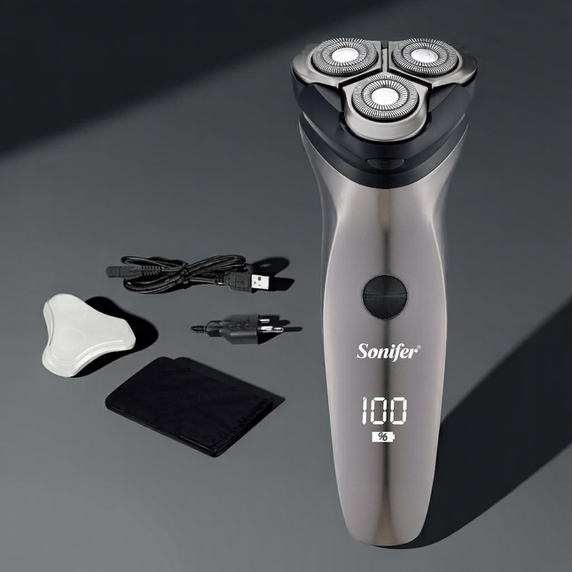 Sonifer Rechargeable Shaving Machine For Men | Waterproof | Wet and Dry | Electric Razor