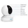 Reolink E Series E320 E1 - 3MP Indoor Security Camera, Pan & Tilt, Person/Pet Detection, Easy Setup, 2.4 GHz Wi-Fi
