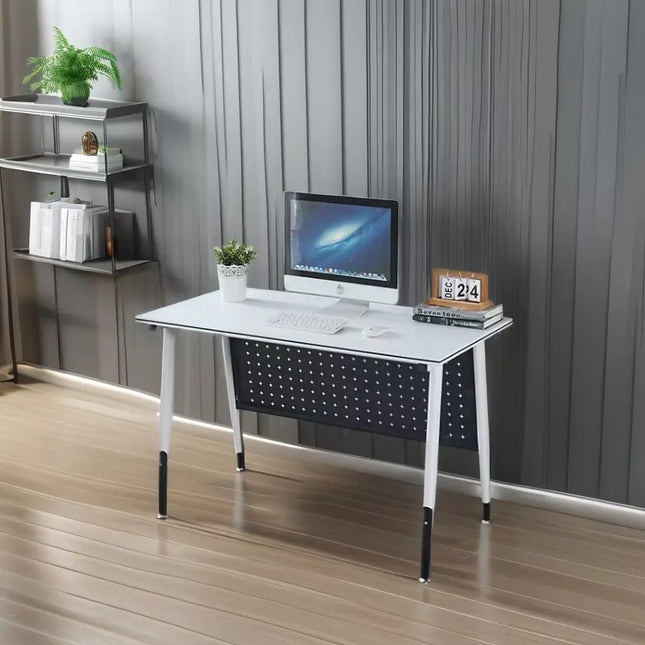Home/Office Desk – Modern Training/Work Desk 120×60×75cm (White)