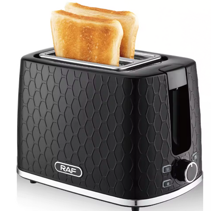 RAF 2 Slice Toaster | 750-930W | Fast and Time Saving | Easy To Clean | Card Slot Design