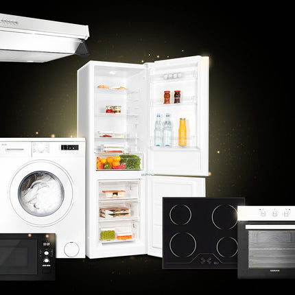 Combo Offer: Fridge, Cooker Hood, Washing Machine, Induction Hob, Built-in Oven & Microwave – Complete Kitchen Set