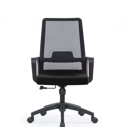 Office Chair with Lumbar Support, Height Adjustable, Swivel, and Mesh Back for Home Office